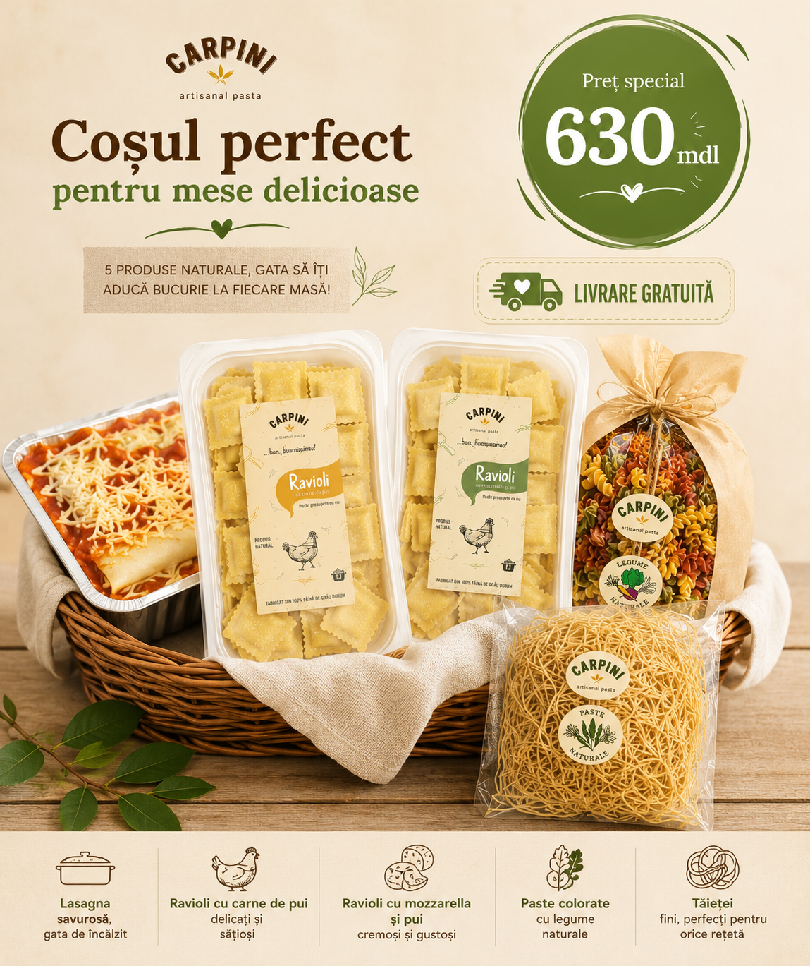 COȘUL SĂPTĂMÂNII CARPINI